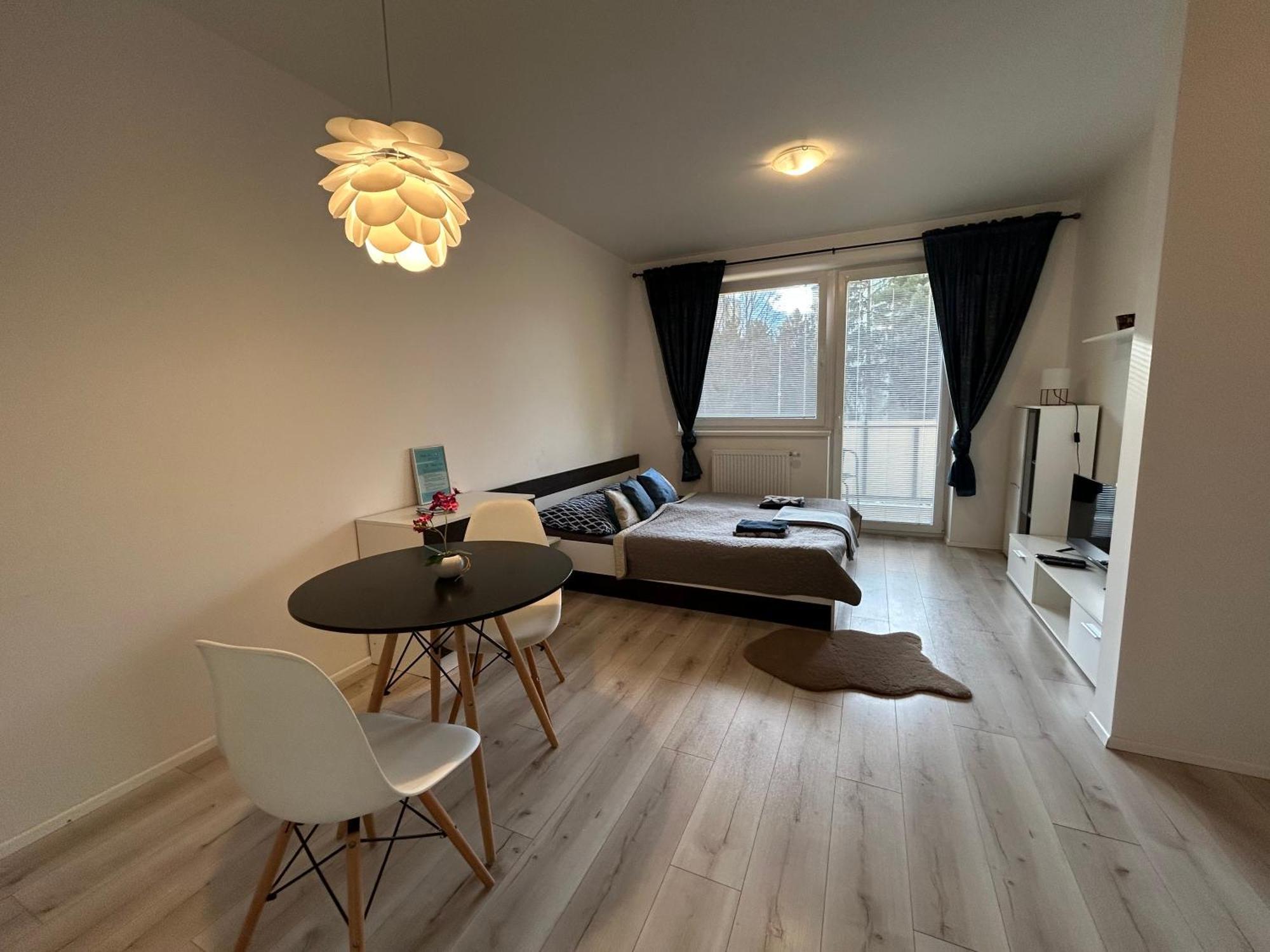 Moderne Studio S Bezplatnym Parkovanim Martin Exteriér fotografie